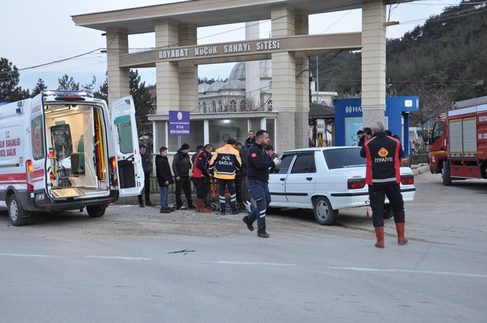 "Son Dakika: Boyabat'ta 57 DR 646 ve 07 TR 110