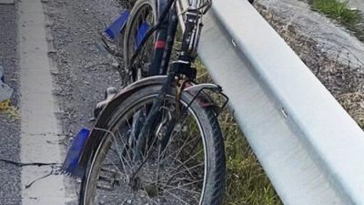 Samsun Alaçam'da 57 ACR 101 plakalı otomobil ile bisikletin çarpışması