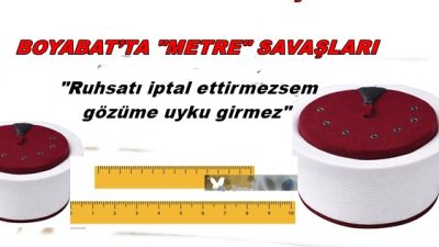 Boyabat’ta yasalara uygun açılan işyerine karşı "alelacele mescit " operasyonu!