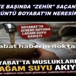 KLAVYE BASINDA ZEHIR SACANLAR GORUNTU BOYABAT NERESINDEN
