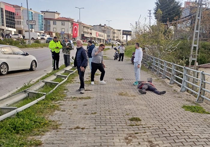 Sinop’ta akşam saatlerinde meydana gelen