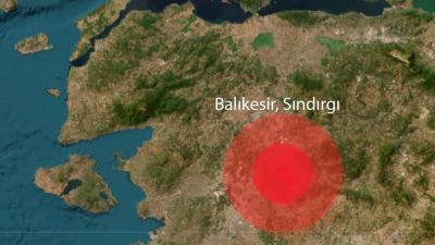 Balıkesir’in Sındırgı ilçesinde 4.1 büyüklüğünde bir deprem meydana geldi. Kandilli