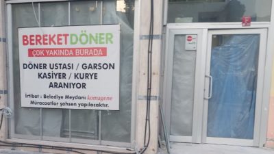 Bereket Döner, Boyabat şubesi için kapılarını açıyor. Büyüyen ekibimize katılacak,