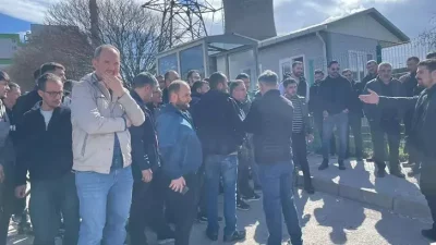 Kütahya’nın Tavşanlı ilçesine bağlı Tunçbilek beldesinde faaliyet gösteren termik santralde