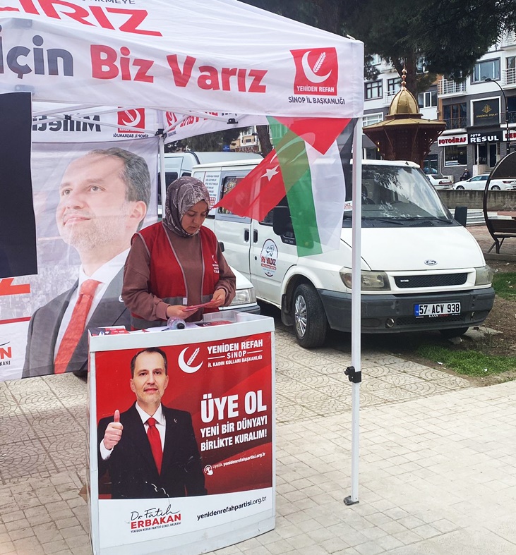 Yeniden Refah Partisinden Tüm Türkiye'de İmza Seferberliği