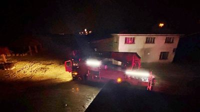 Boyabat’ta Tuğla Fabrikası Yangını! Alevler Bekçi Odasından Yükseldi Boyabat’ın sanayi