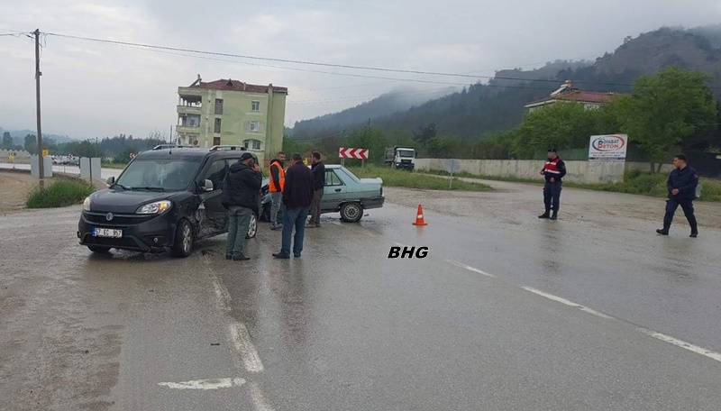 Sinop’un Boyabat ilçesinde sabah saatlerinde