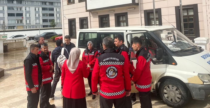 Boyabat Belediyesi AFAD Ekibi Sahada Havza’da Selin Yaraları Sarılıyor