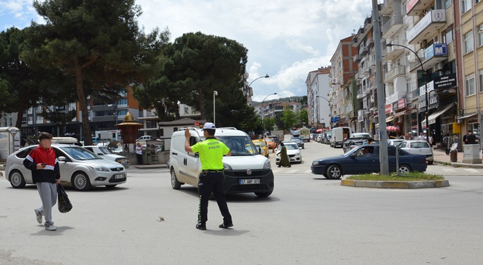 boyabat bayram tedbirleri polis cevik kuvvet trafik hal yeri4345
