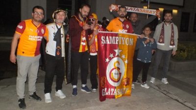 Galatasaray’ın elde ettiği zaferin ardından sarı-kırmızı renklere gönül veren binlerce