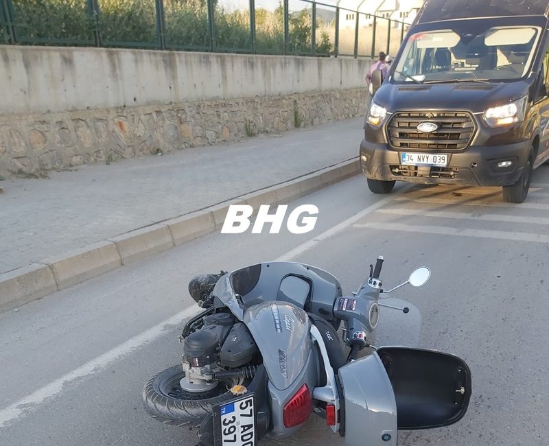 Boyabat Daylı Stadı mevkiinde kontrolden çıkan 57 ADL 397 plakalı
