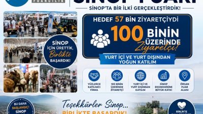 Sinop'ta fuarcılık devrimi! Hüseyin Şahin ve Proaktif Fuarcılık vizyonuyla şehir