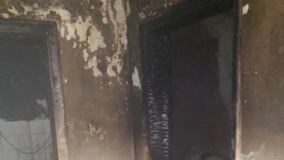 Sinop’un Boyabat ilçesi Camikebir Mahallesi’nde bir apartman dairesinde çıkan yangın,