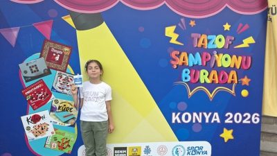 Sinop’un ve Boyabat’ın gururu Azra Gökçe, akıl ve zekâ oyunlarında