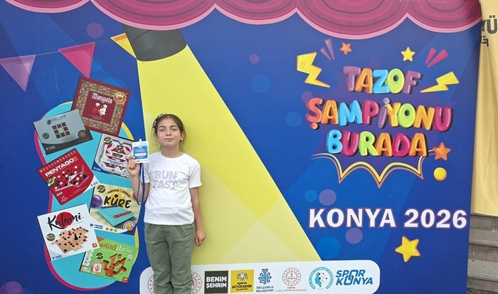 Sinop’un ve Boyabat’ın gururu Azra Gökçe, akıl ve zekâ oyunlarında