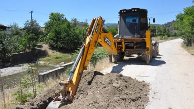 Boyabat’ta su sorununa köklü çözüm geliyor. Bağlar mevkiinde bulunan saniyede