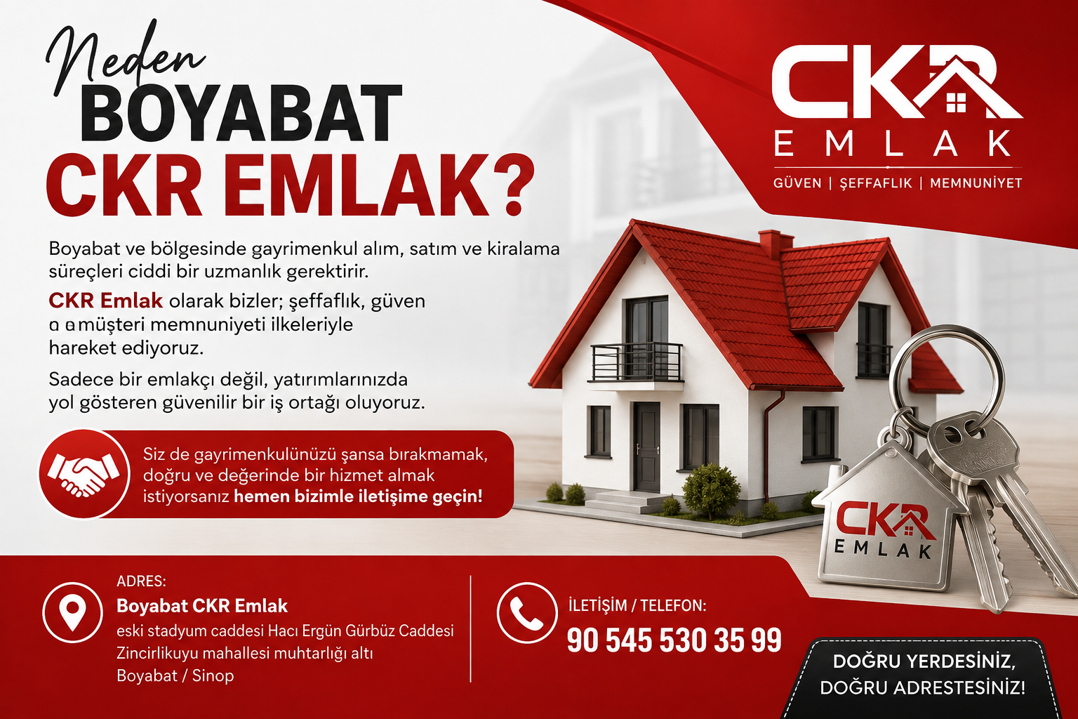 Boyabat Yıldız Emlak Boyabat ve çevresinde gayrimenkul sektörünün nabzını tutan