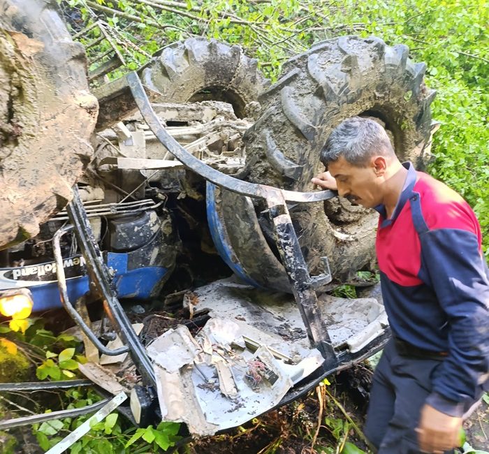 Sinop’un Boyabat ilçesinde kontrolden çıkan