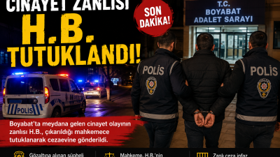 Sinop’un Boyabat ilçesinde dün akşam saatlerinde başlayan sözlü tartışma bıçaklı