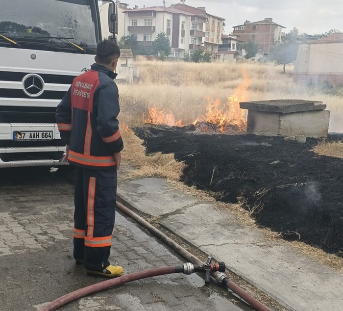 Sinop Boyabat'ta çevre sakinlerinin korkulu