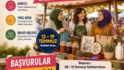 Boyabat Belediyesi Hanımeli Pazarı için başvurular başladı. 13-19 Temmuz tarihlerinde