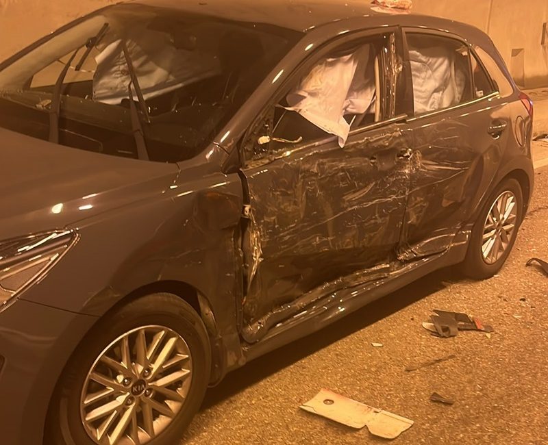 Sinop-Boyabat Yolu Dıranaz Tüneli'nde 16.10