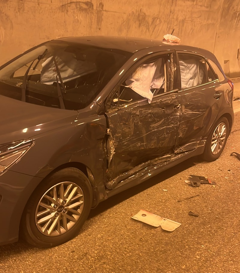 Sinop-Boyabat Dranaz Tünel İçinde Trafik Kazası 4 Yaralı! 4 SINOP BOYABAT DRANAZ TUNEL TRAFIK KAZASI744
