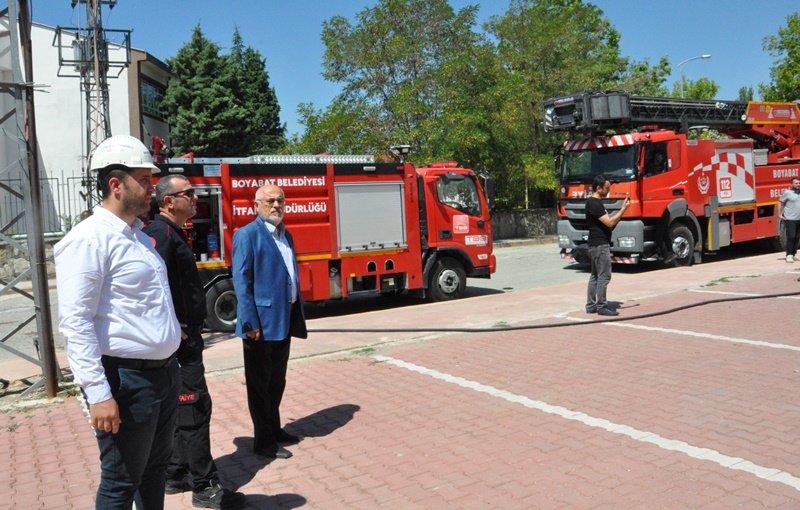 Boyabat’ta Doğalgaz Yangın Tatbikatı Gerçekleştirildi414