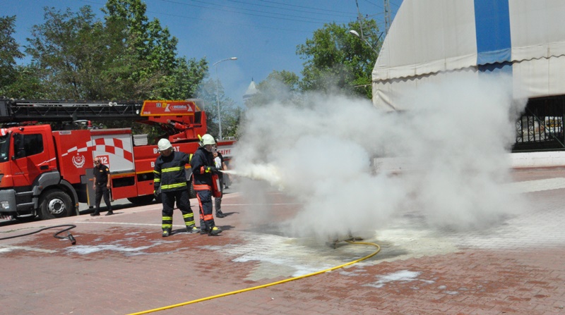 Boyabat’ta Doğalgaz Yangın Tatbikatı Gerçekleştirildi41414