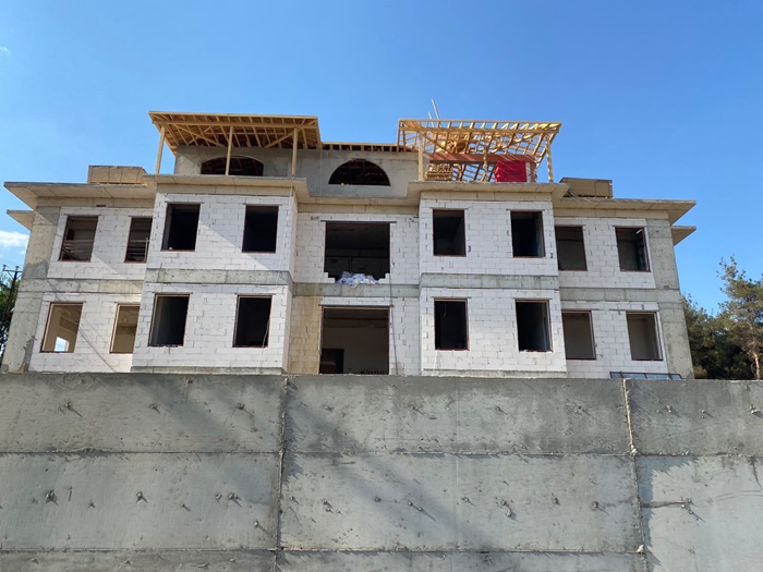 Sinop Boyabat'ta İnşaattan Düşen İşçi Yaralandı33