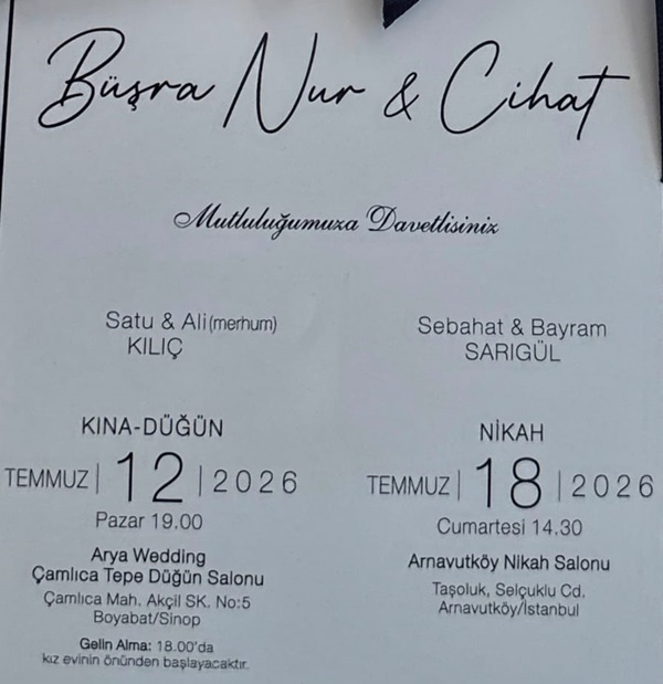 Boyabat esnaflarından merhum Ali Kılıç'ın