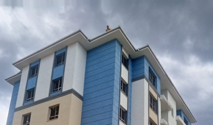 Sinop’un Saraydüzü ilçesindeki çok katlı