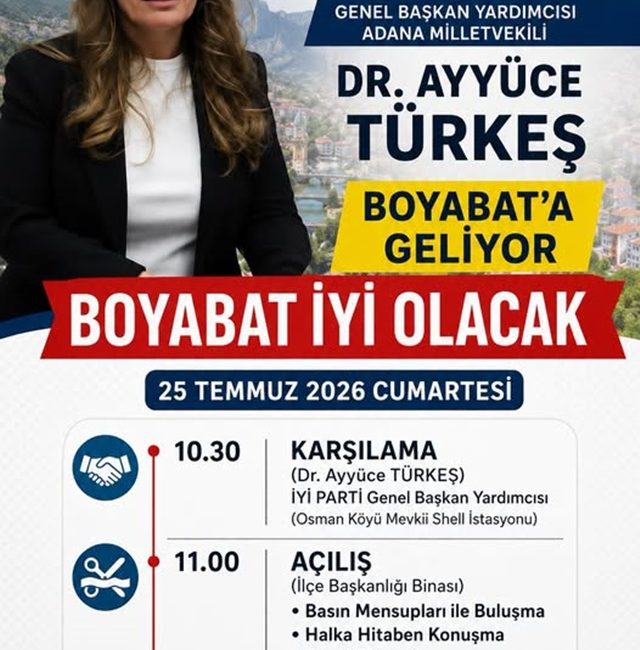 İYİ Parti Genel Başkan Yardımcısı ve Adana Milletvekili Dr. Ayyüce