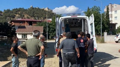 Boyabat'ta yapımı devam eden bir inşaatta meydana gelen iş kazasında