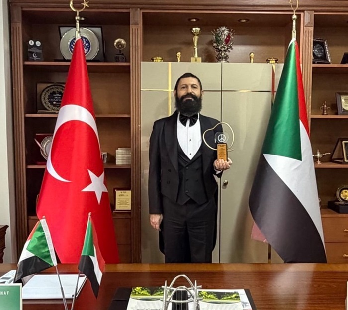 Akif Manaf’a “Sudan-Türkiye Barış Ödülü” Verildi5757