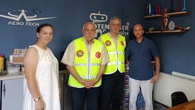 THK Sinop Şube Başkanı Atilla Tezin ve Başkan Yardımcısı Hakan