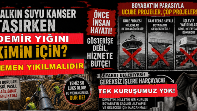 Boyabat'ta kamu kaynaklarının kullanımı ve altyapı sorunları sert tartışmalara yol