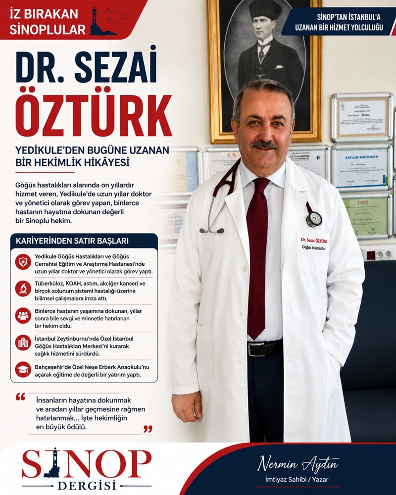 NERMİN AYDIN'IN KALEMİNDEN : İZ BIRAKAN SİNOPLULAR