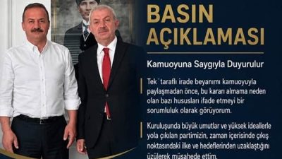 Anahtar Parti Genel Merkez Siyasi İşler Başkan Yardımcısı Hasan Öztürk,
