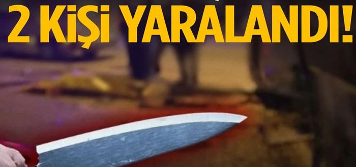 Boyabat'ta Bıçaklı Kavga 2 Kişi Yaralandı 1 sokak ortasinda bicakli kavga 1boyabat sinop