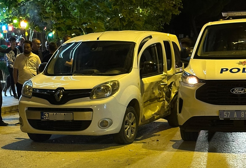 Boyabat Adnan Menderes Bulvarı’nda Gece Dehşeti: Hızını Alamayan Araç Araçları Biçti!