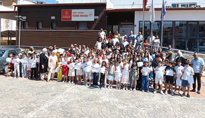 Boyabatt Yaz Donemi Yuzme Kurslarina Rekor Katilim Kursiyer123456