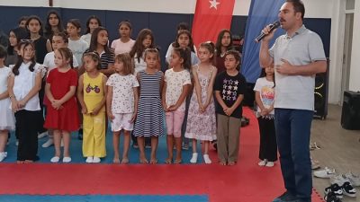 Boyabat’ta Gençlik ve Spor Bakanlığı Spor Okulları kapsamında düzenlenen yaz
