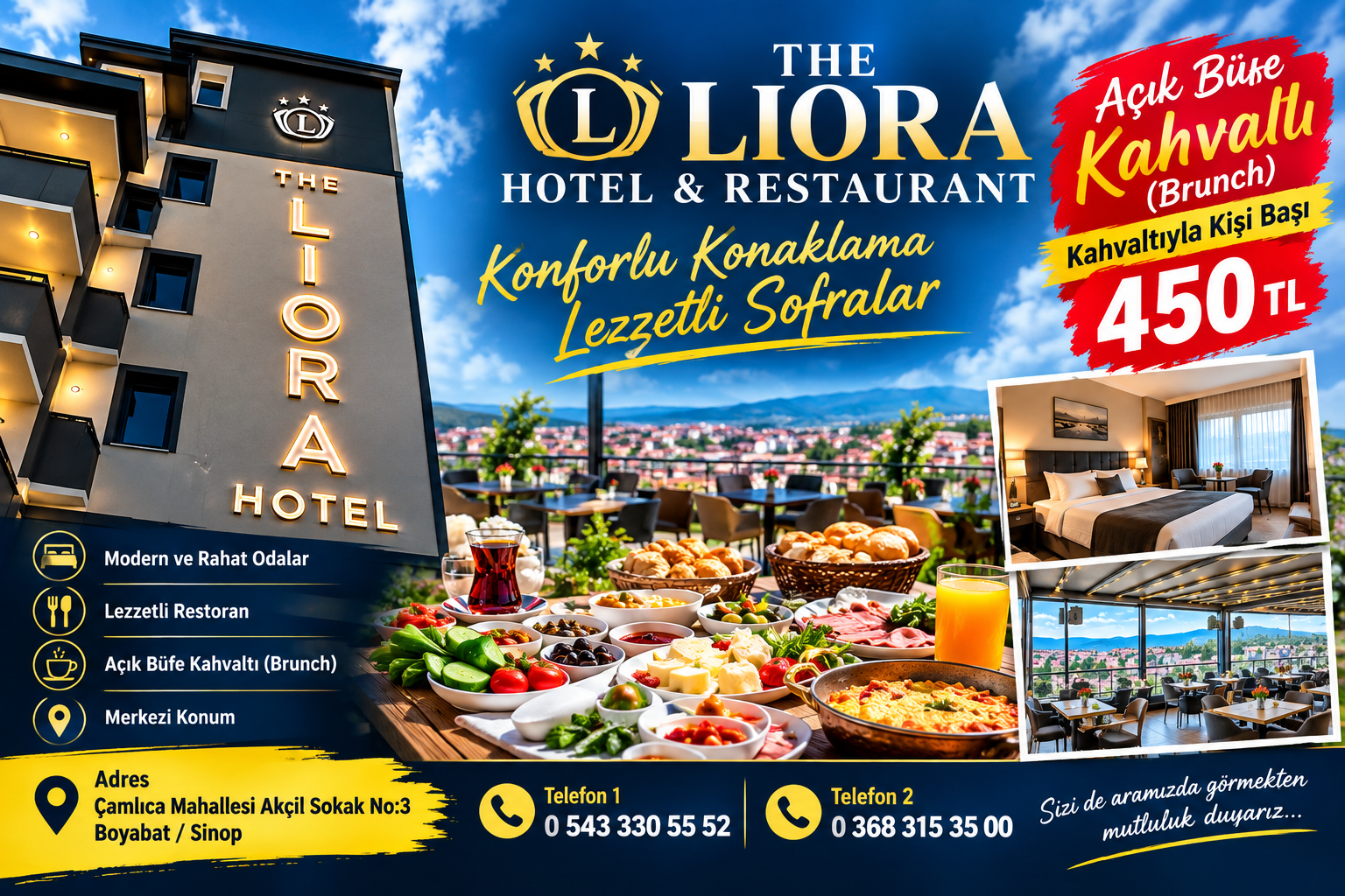 Boyabat’ta Nerede Kalınır? The Liora Hotel Konforlu Konaklama Sunuyor 1 Boyabat’ta Nerede Kalınır? The Liora Hotel Konforlu Konaklama Sunuyor