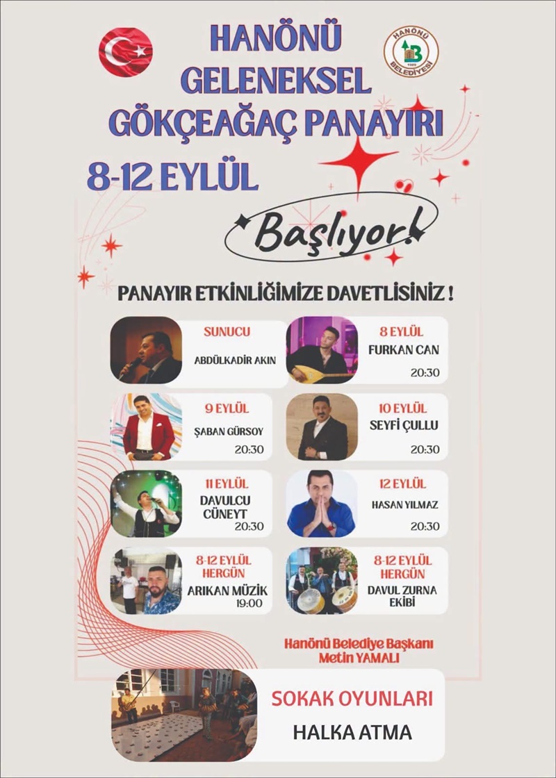 Hanönü Gökçeağaç Panayırı Başlıyor! 2 Hanönü Gökçeağaç Panayırı Başlıyor! 57