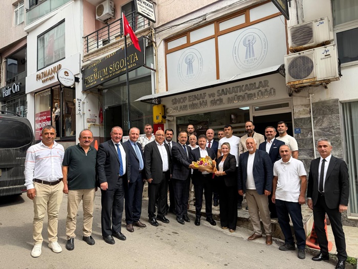 Mehmet Yiğiner’den Satı Gürel’e Ziyaret: TESK Seçimleri Öncesi Destek Mesajı 3 Sinop Esnaf Sanatkarlar Odalari Birligi TESK