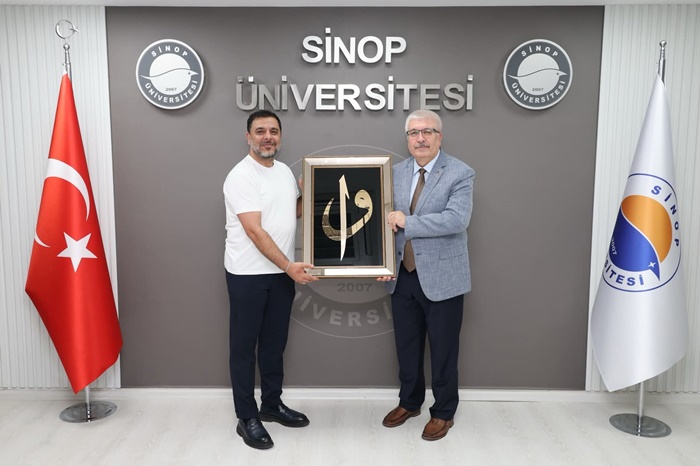 Sinop Üniversitesi Rektörü Prof. Dr. Şakir Taşdemir’e TÜGVA ve Vergi Başmüfettişliği Heyetinden Ziyaret444