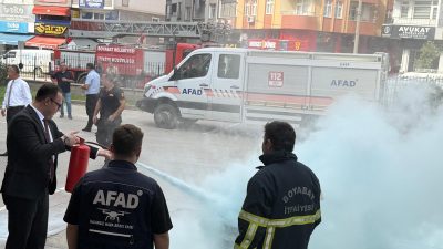 Sinop AFAD, Boyabat Başsavcılığı ve Boyabat Belediyesi iş birliğiyle Boyabat