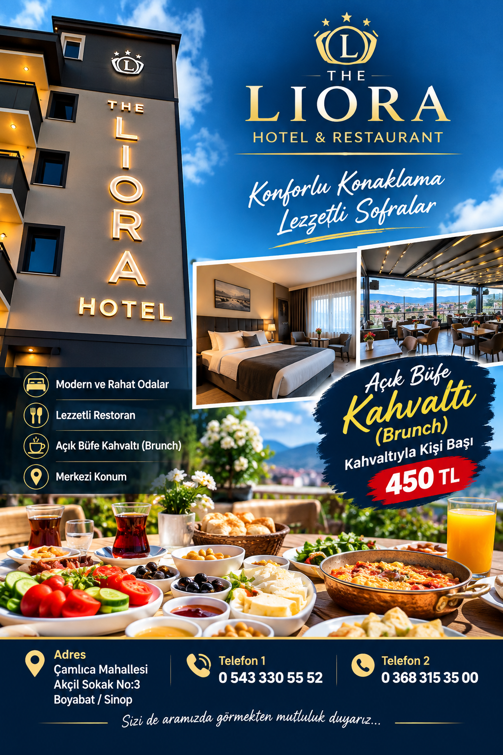Boyabat’ta Nerede Kalınır? The Liora Hotel Konforlu Konaklama Sunuyor-otel