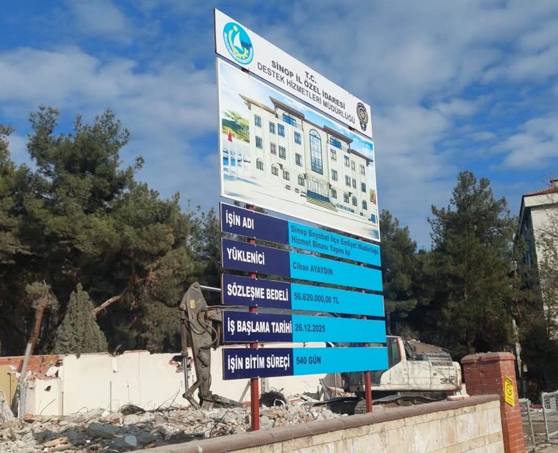 2026 Ocak ayında yıkımına başlanan
